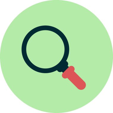 arama web simgesi illüstrasyonu