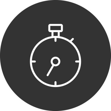 Zamanlayıcı simgesi tasarımı. Zaman göstergesi. vektör illüstrasyonu