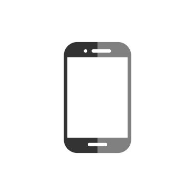 Akıllı telefon simgesi, vektör illüstrasyon tasarımı