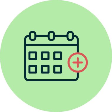 Olay Ağı düz simgesi ekle