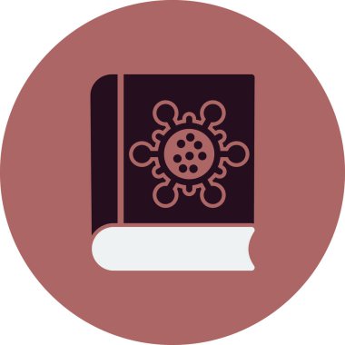 Kitap simgesi, modern vektör illüstrasyon tasarımı