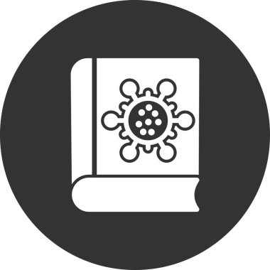 Kitap simgesi, modern vektör illüstrasyon tasarımı