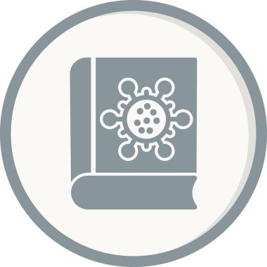 Kitap simgesi, modern vektör illüstrasyon tasarımı