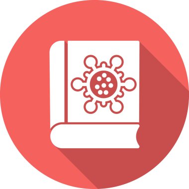 Kitap simgesi, modern vektör illüstrasyon tasarımı