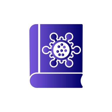 Kitap simgesi, modern vektör illüstrasyon tasarımı