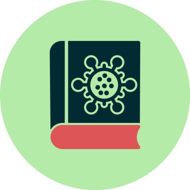 Kitap simgesi, modern vektör illüstrasyon tasarımı