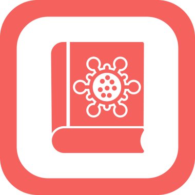 Kitap simgesi, modern vektör illüstrasyon tasarımı