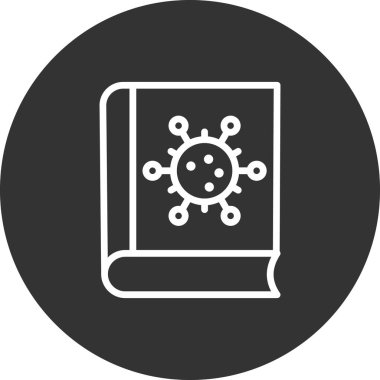 Kitap simgesi, modern vektör illüstrasyon tasarımı