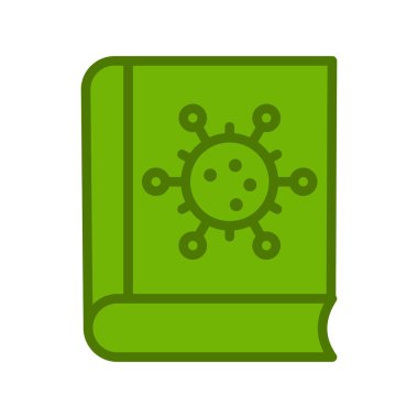Kitap simgesi, modern vektör illüstrasyon tasarımı