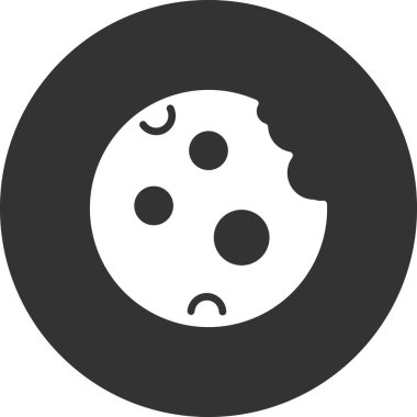 Kişisel ve ticari kullanım için vektör simgesi, Cookie