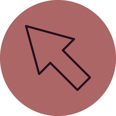 imleç simgesi vektör illüstrasyonu