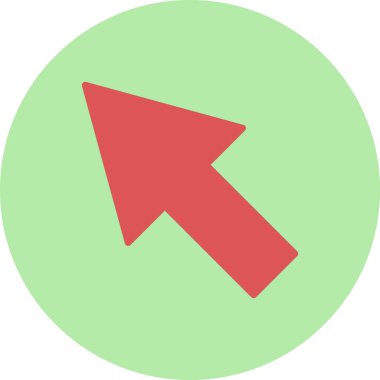 imleç simgesi vektör illüstrasyonu