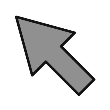 imleç simgesi vektör illüstrasyonu