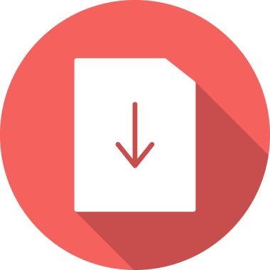 Dosya simgesi, vektör illüstrasyon tasarımı