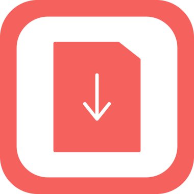 Dosya simgesi, vektör illüstrasyon tasarımı