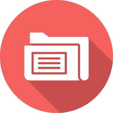 Bilgisayar ui dizini basit simgesi, vektör illüstrasyonu