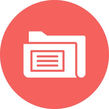 Bilgisayar ui dizini basit simgesi, vektör illüstrasyonu