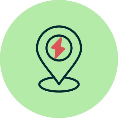 iğne noktası illüstrasyonu, web simgesi ögesi arkaplanı