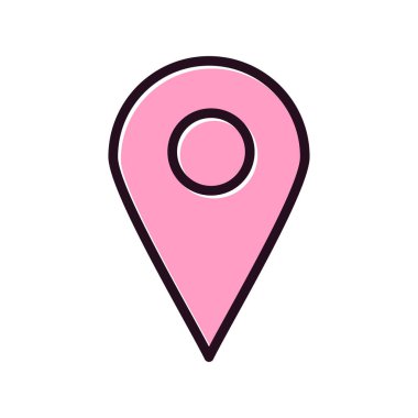 iğne noktası illüstrasyonu, web simgesi ögesi arkaplanı