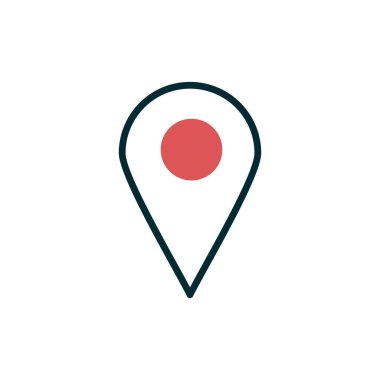 iğne noktası illüstrasyonu, web simgesi ögesi arkaplanı