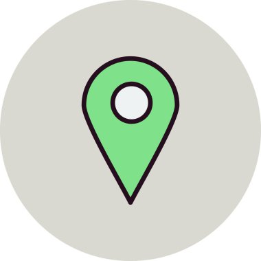 iğne noktası illüstrasyonu, web simgesi ögesi arkaplanı