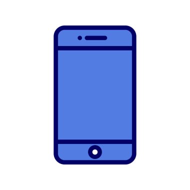 Akıllı telefon simgesi, vektör illüstrasyon tasarımı