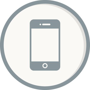 Akıllı telefon simgesi, vektör illüstrasyon tasarımı