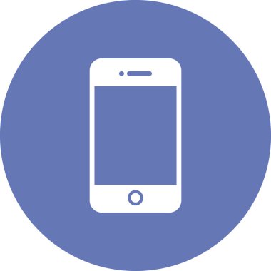 Akıllı telefon simgesi, vektör illüstrasyon tasarımı