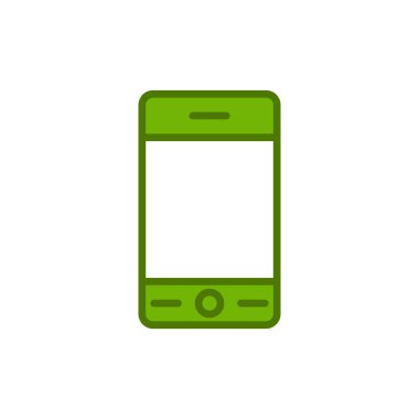 Akıllı telefon simgesi, vektör illüstrasyon tasarımı