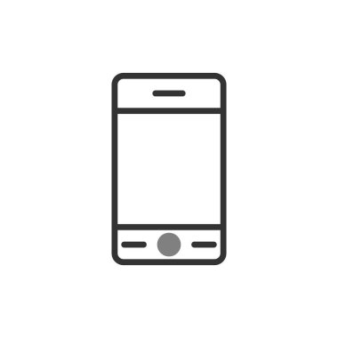 Akıllı telefon simgesi, vektör illüstrasyon tasarımı