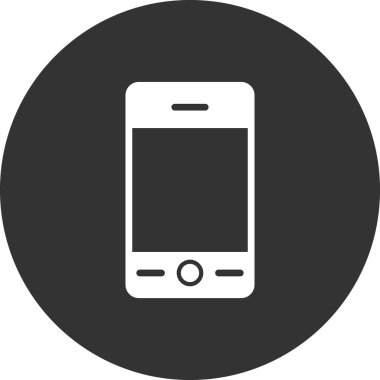 Akıllı telefon simgesi, vektör illüstrasyon tasarımı