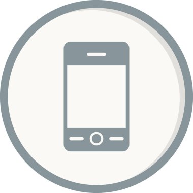 Akıllı telefon simgesi, vektör illüstrasyon tasarımı