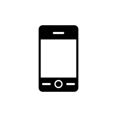 Akıllı telefon simgesi, vektör illüstrasyon tasarımı