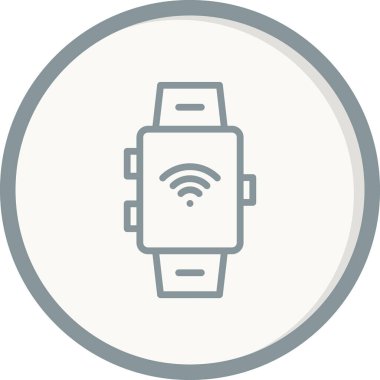 Akıllı vektör ince çizgi simgesi 