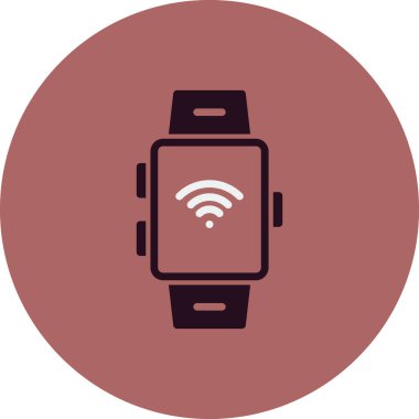 Akıllı vektör ince çizgi simgesi 