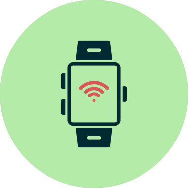 Akıllı vektör ince çizgi simgesi 