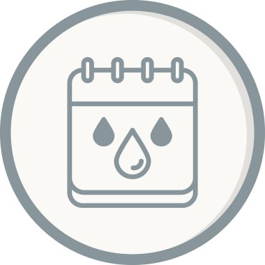 Droplet simgesinin vektör çizimi