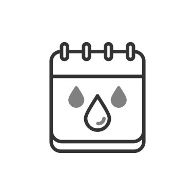 Droplet simgesinin vektör çizimi