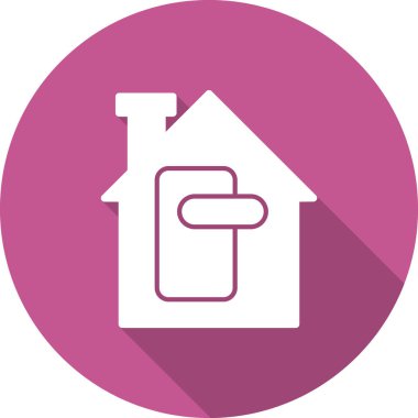 Modern tutuş simgesinin vektör illüstrasyonu