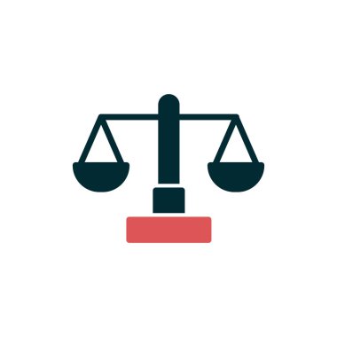 vector illustration of Balance modern icon