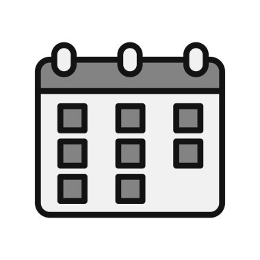 calendar icon, vector illustration design