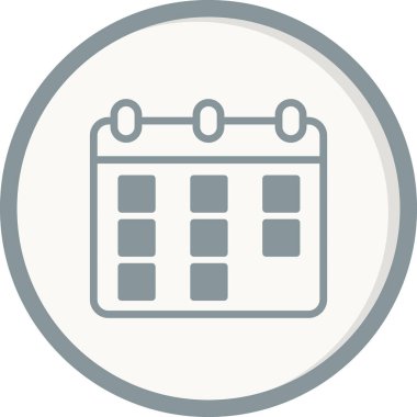 calendar icon, vector illustration design