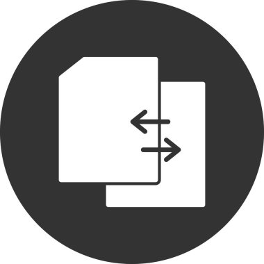 Dosya simgesi, vektör illüstrasyon tasarımı