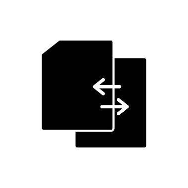 Dosya simgesi, vektör illüstrasyon tasarımı