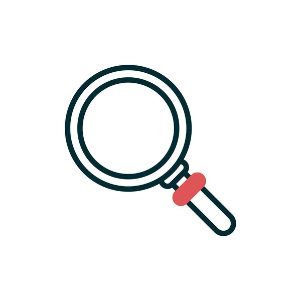 Search Web Icon Illustration — Stok Vektör