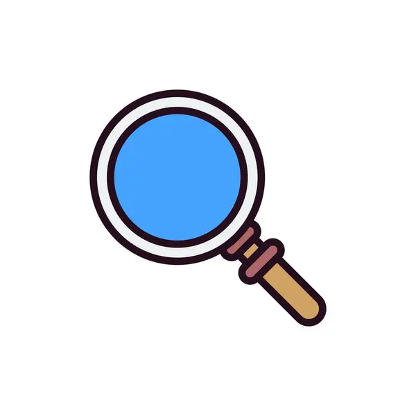 Search Web Icon Illustration — Archivo Imágenes Vectoriales