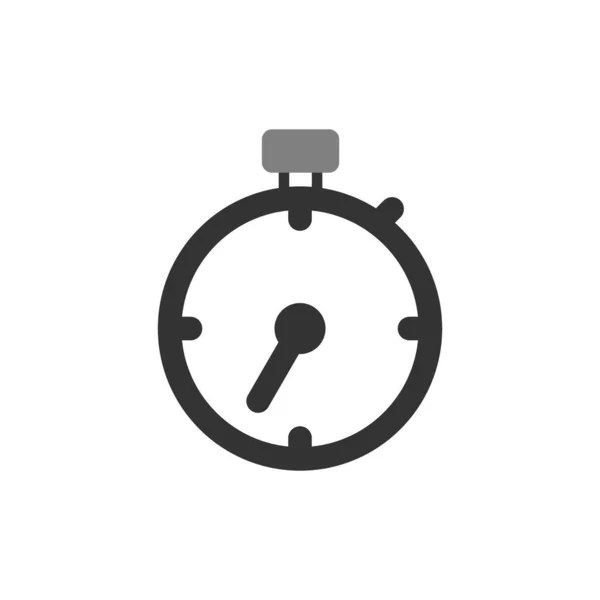 Timer Icon Design Zeitzeichen Vektorillustration — Stockvektor