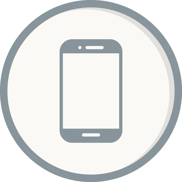 Smartphone Icon Vector Illustration Design — Image vectorielle