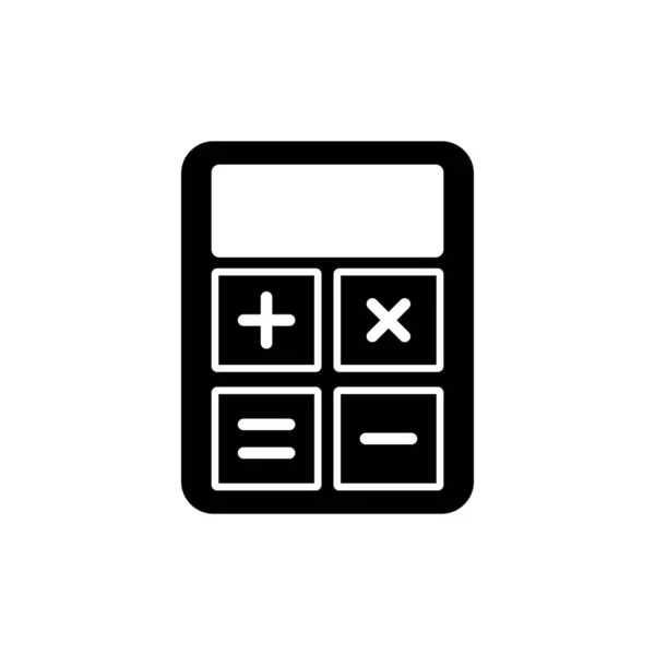 Calculator Pictogram Vector Illustratie — Stockvector