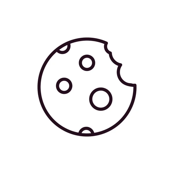 Vektor Symbol Für Persönlichen Und Kommerziellen Gebrauch Cookie — Stockvektor